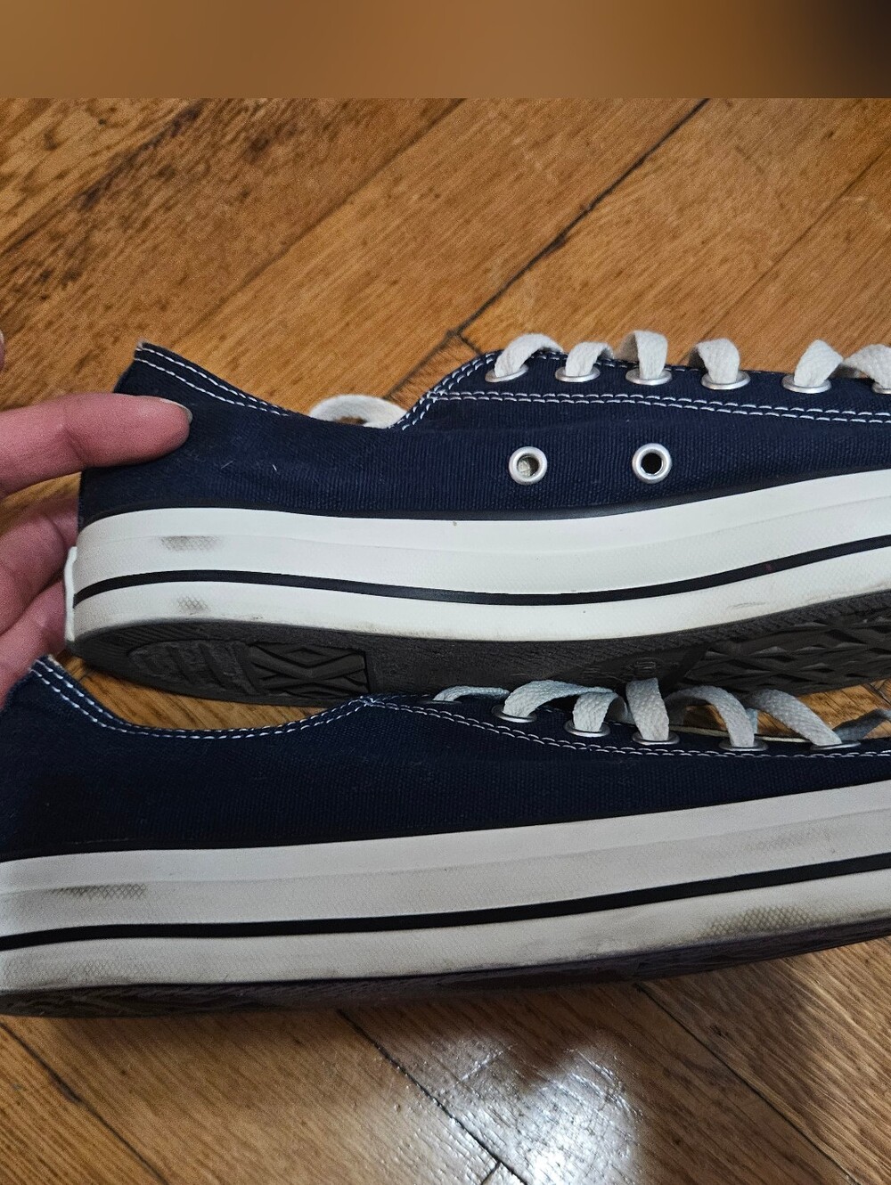 Converse Men's Low Top Canvas Sneakers - Picture 10 of 14